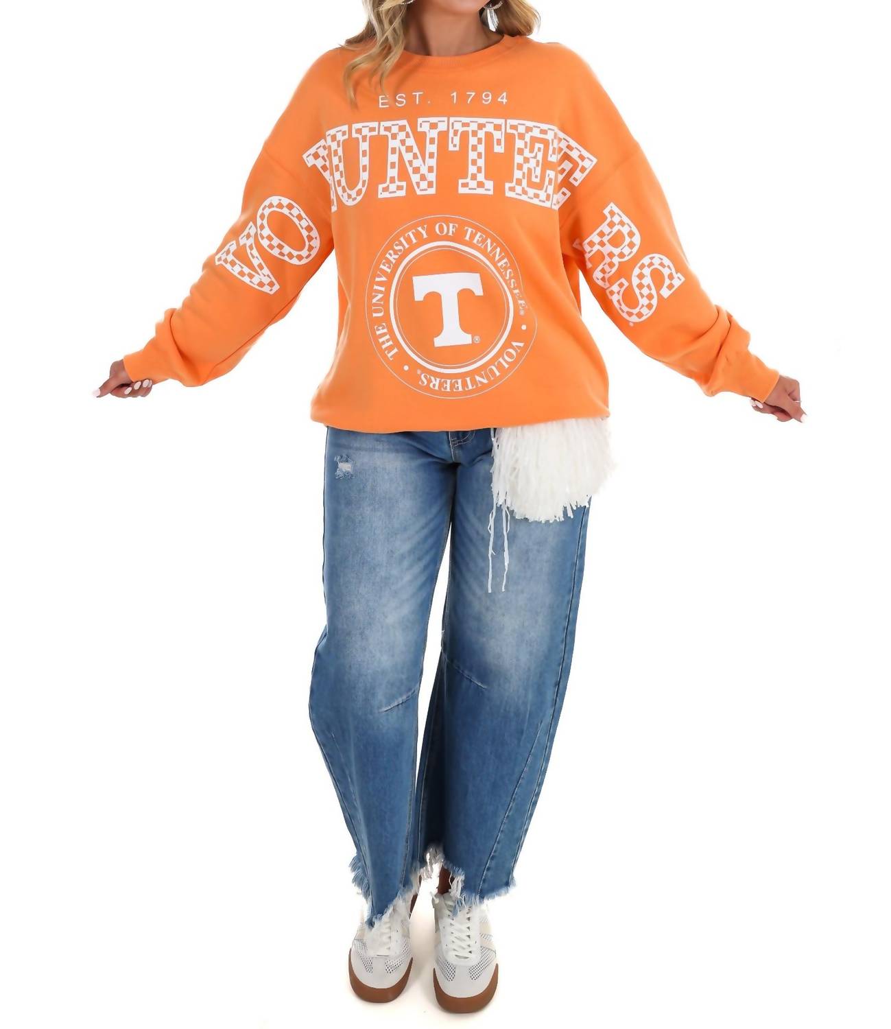 Gameday Social - Tennessee Philly Split Crewneck Tee