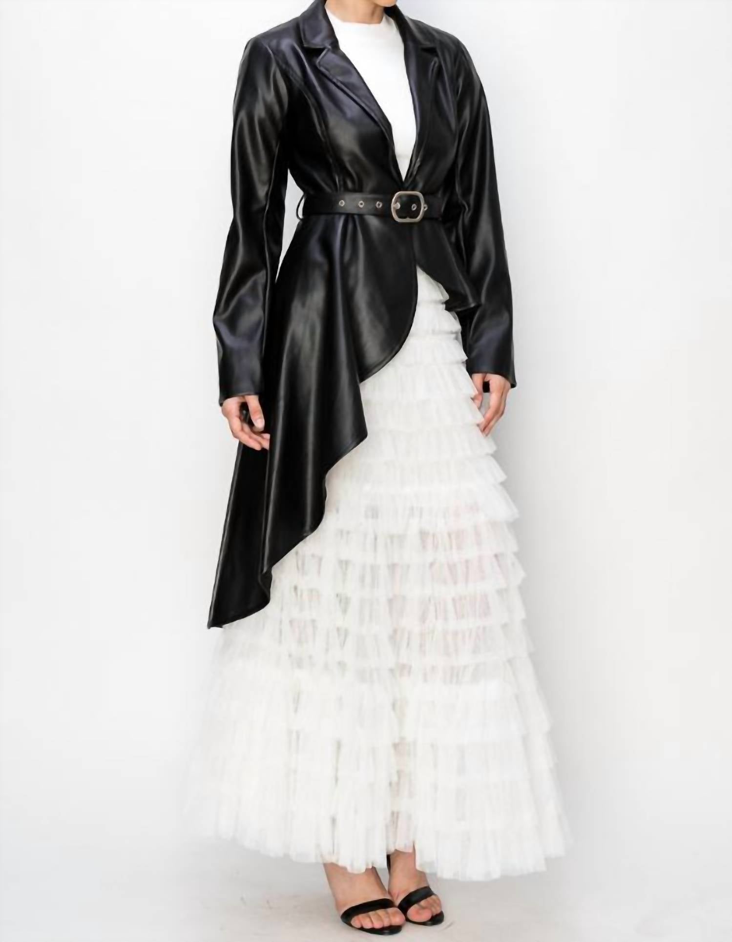 Ina Fashion - Vegan Leather Jacket