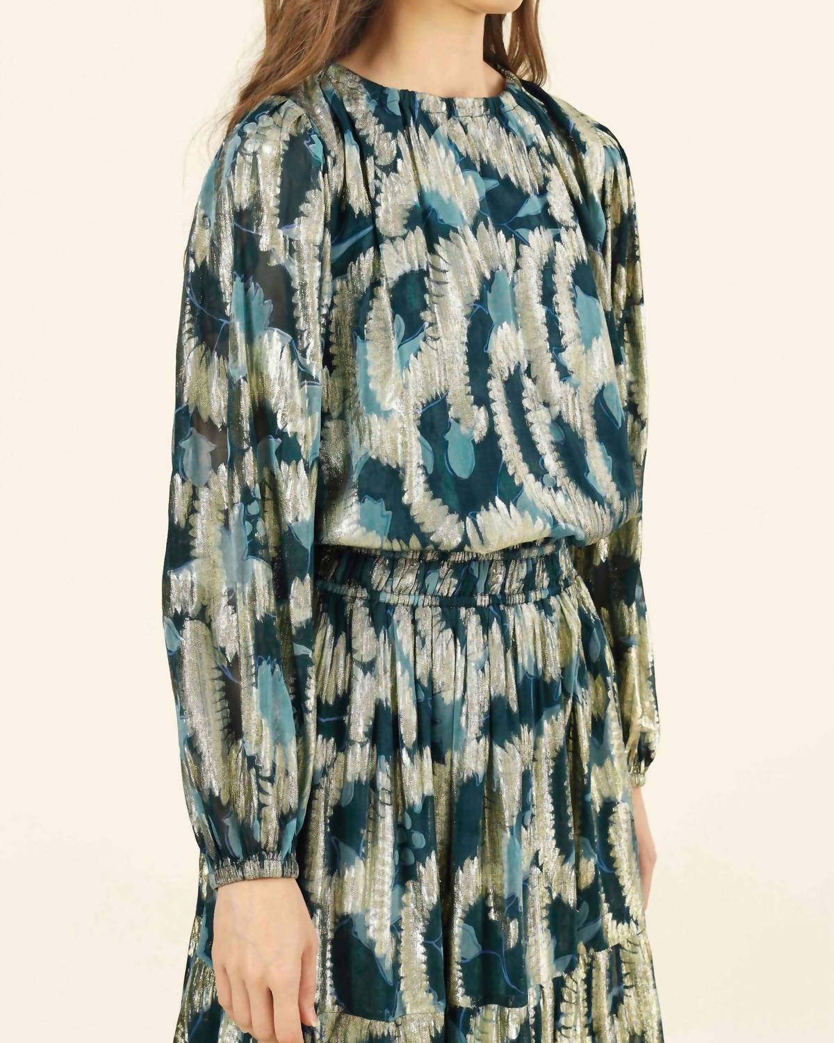 Omika - Ayla Crew Neck Blouse