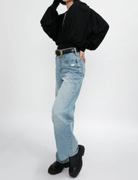 Frame - Le High N Tight Wide Leg Jean