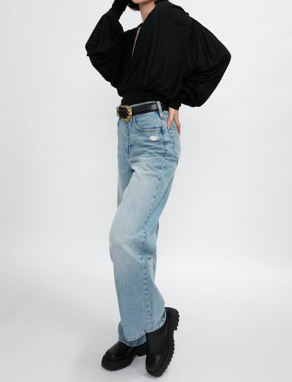 Frame - Le High N Tight Wide Leg Jean
