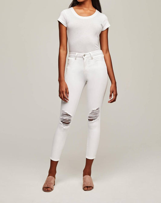 L'Agence - MARGOT HIGH RISE DESTRUCT SKINNY JEANS