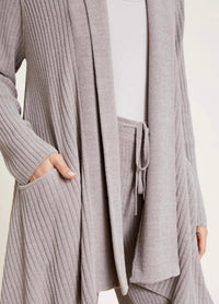 Barefoot Dreams - Draped Shawl Collar Cardi