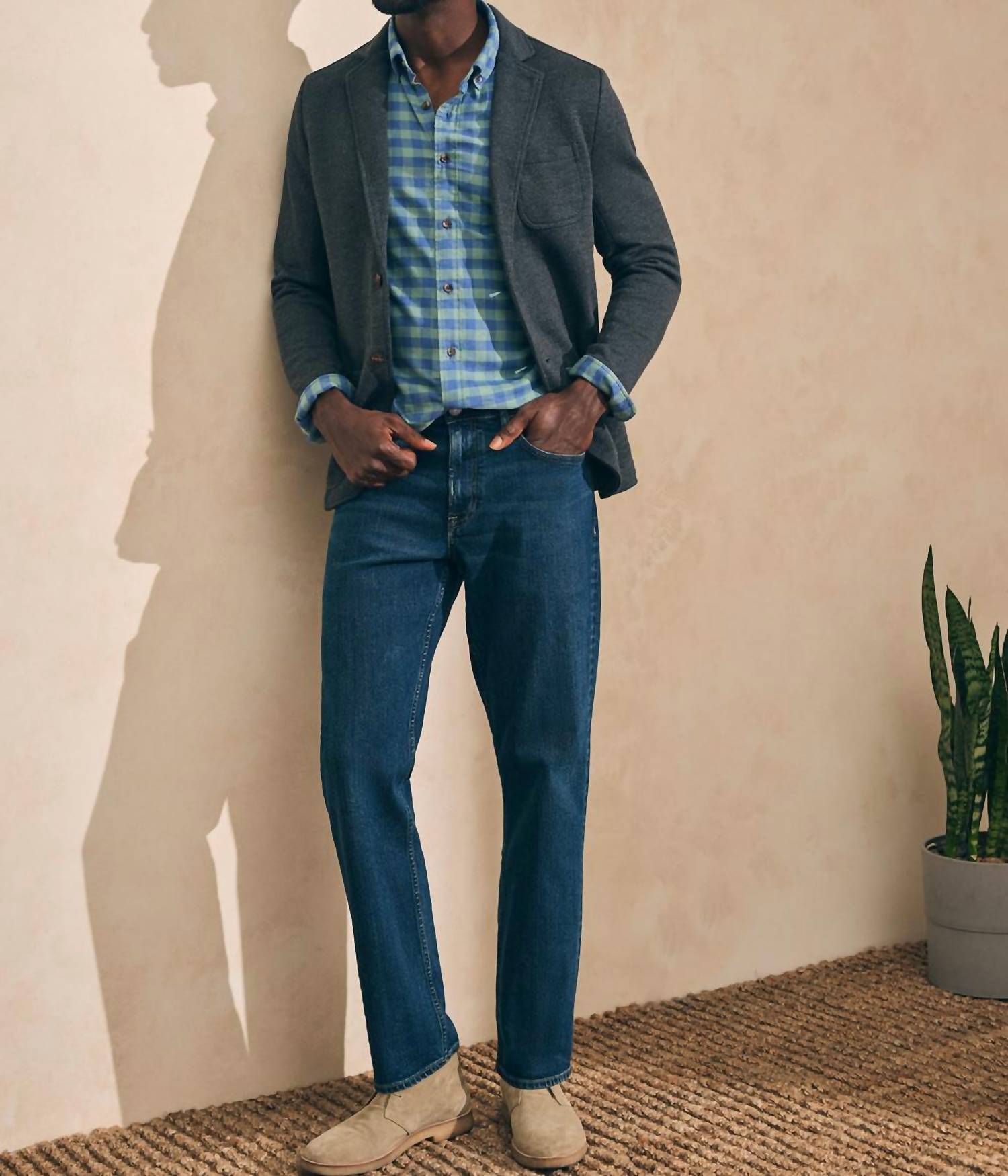 Faherty - Slim-straight Denim Jeans