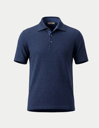 Fioroni Cashmere - Men's Cotton & Linen Polo