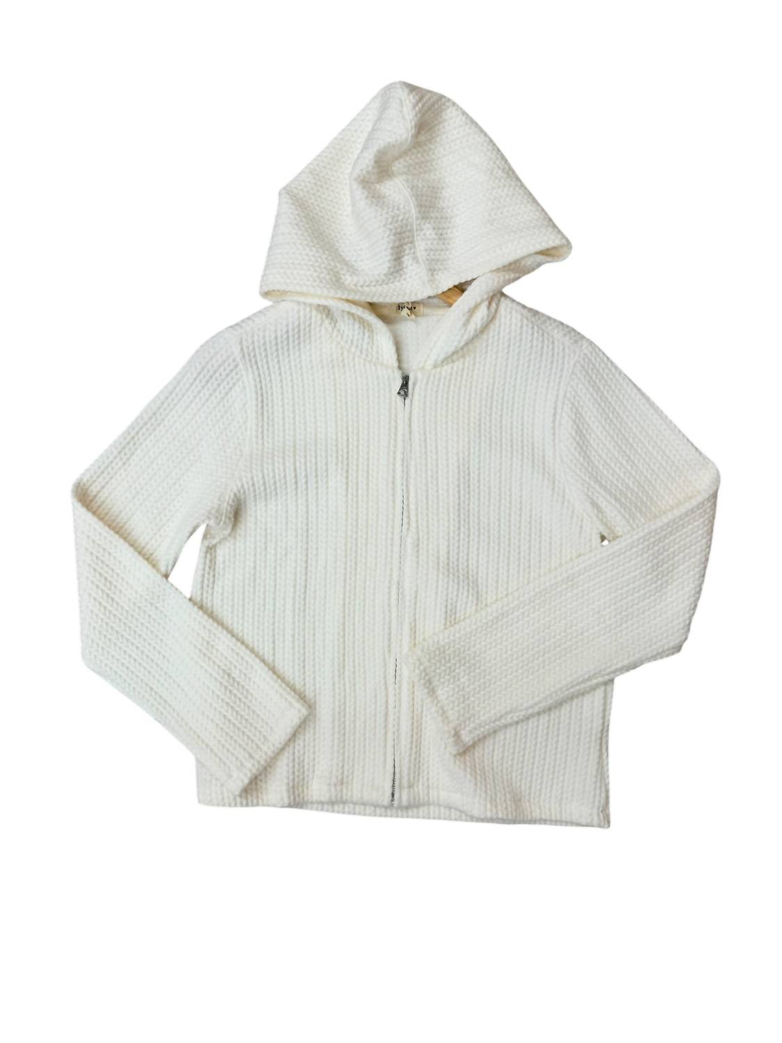 Dylan - Women's Zip Hoodie Cable Jacket