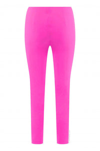 ROBELL Women's Lena Ankle Grazer Pants in orchid pink - women's pants - alternate view