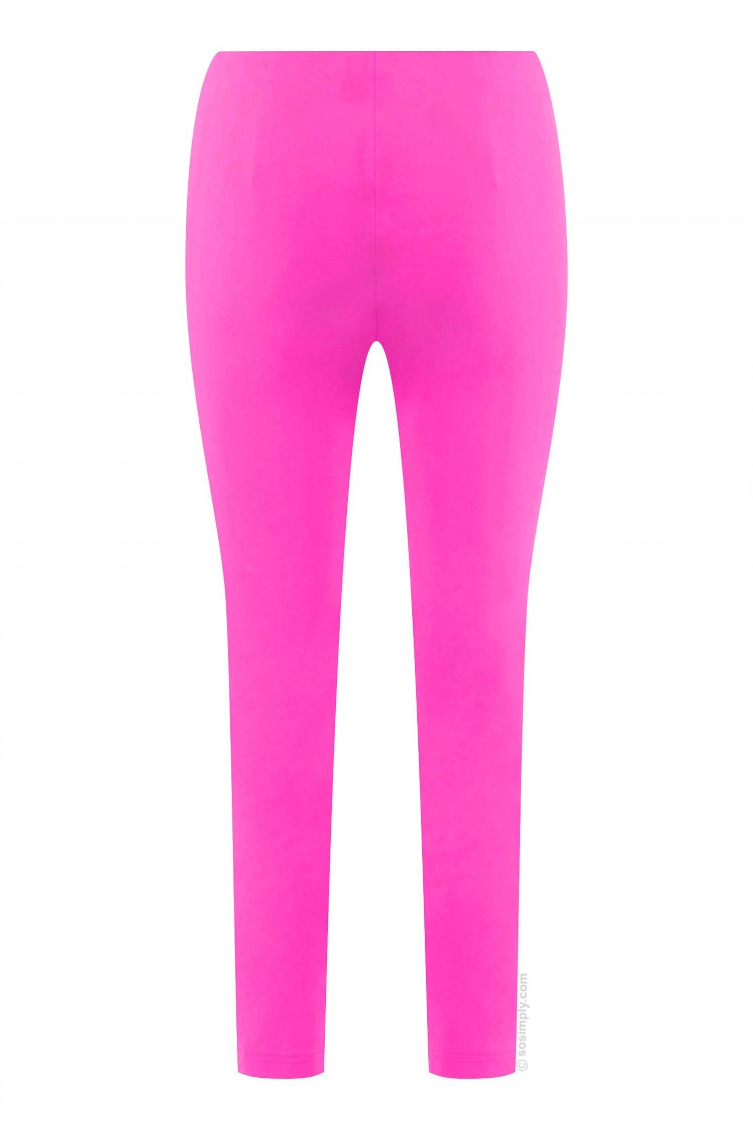 ROBELL Women's Lena Ankle Grazer Pants in orchid pink - women's pants - alternate view