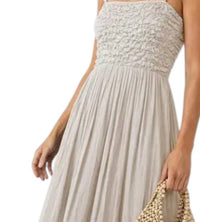 Naked Zebra - Smocked Maxi Dress