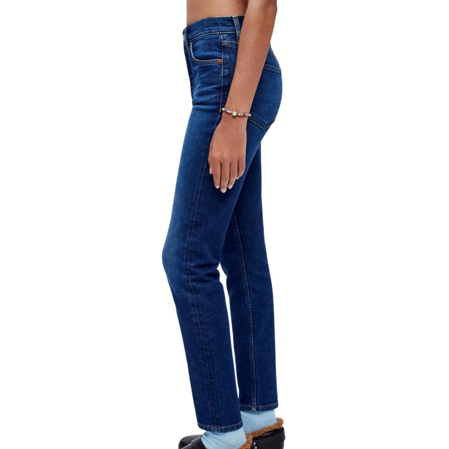 Re/Done - Comfort Stretch High Rise Ankle Crop Jean