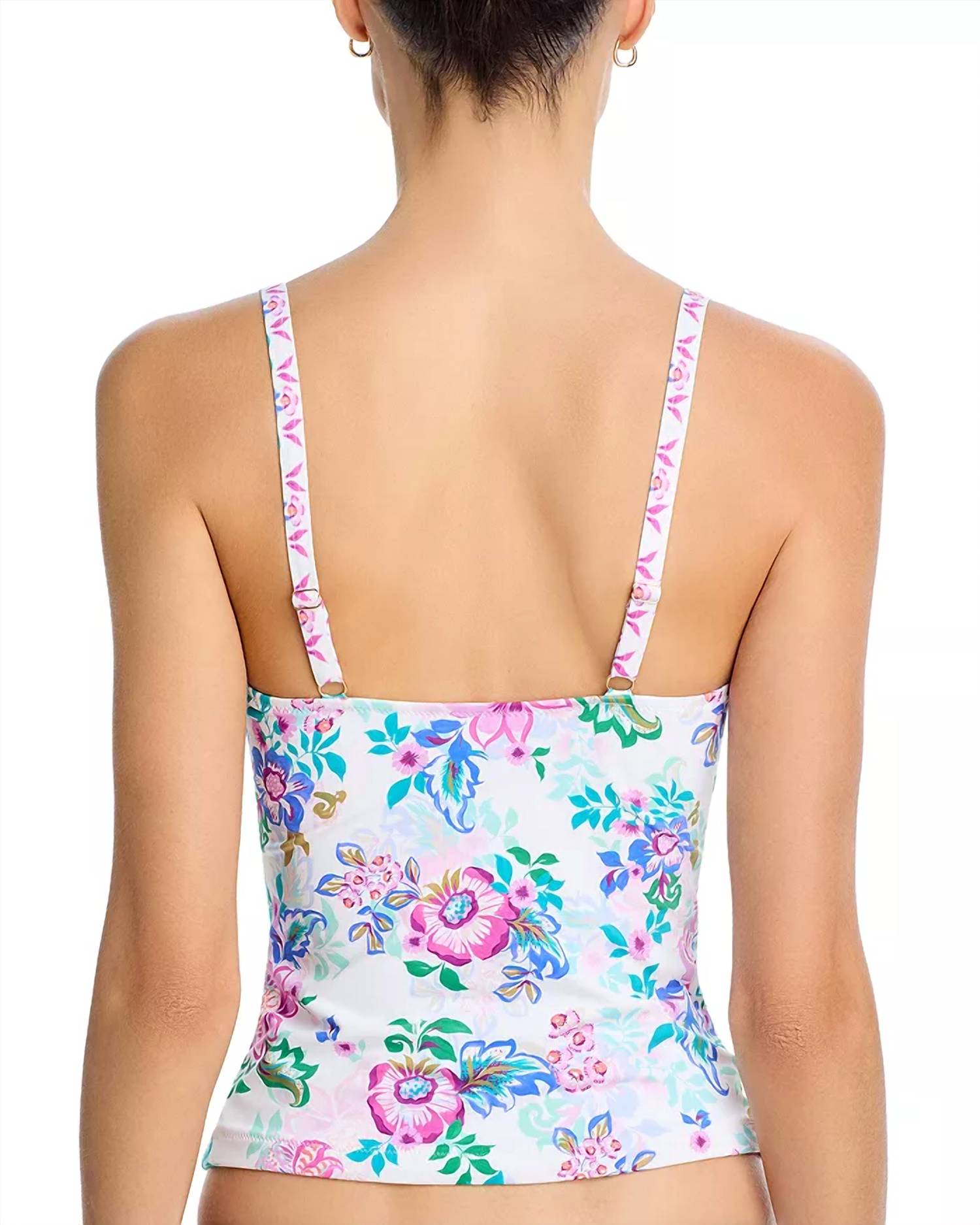 Johnny Was - Ruched Tankini Top