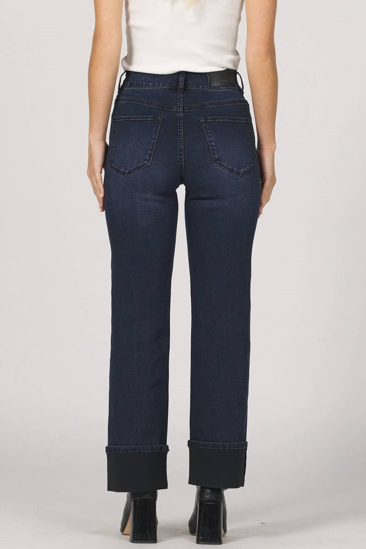 Dear John Denim - Holly Structured Seam Detail Ankle-length Jeans