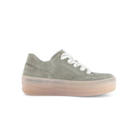 GABOR Women's Faiza Platform Sneaker in salvia green - women's sneaker