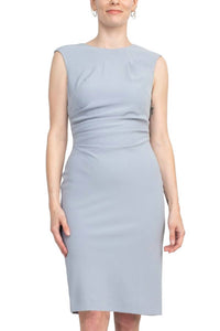 Alberto Makali - Sleeveless Bodycon Solid Stretch Crepe Dress