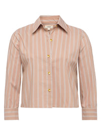 L'Agence - Women's Fawn Western Card Print Shirt