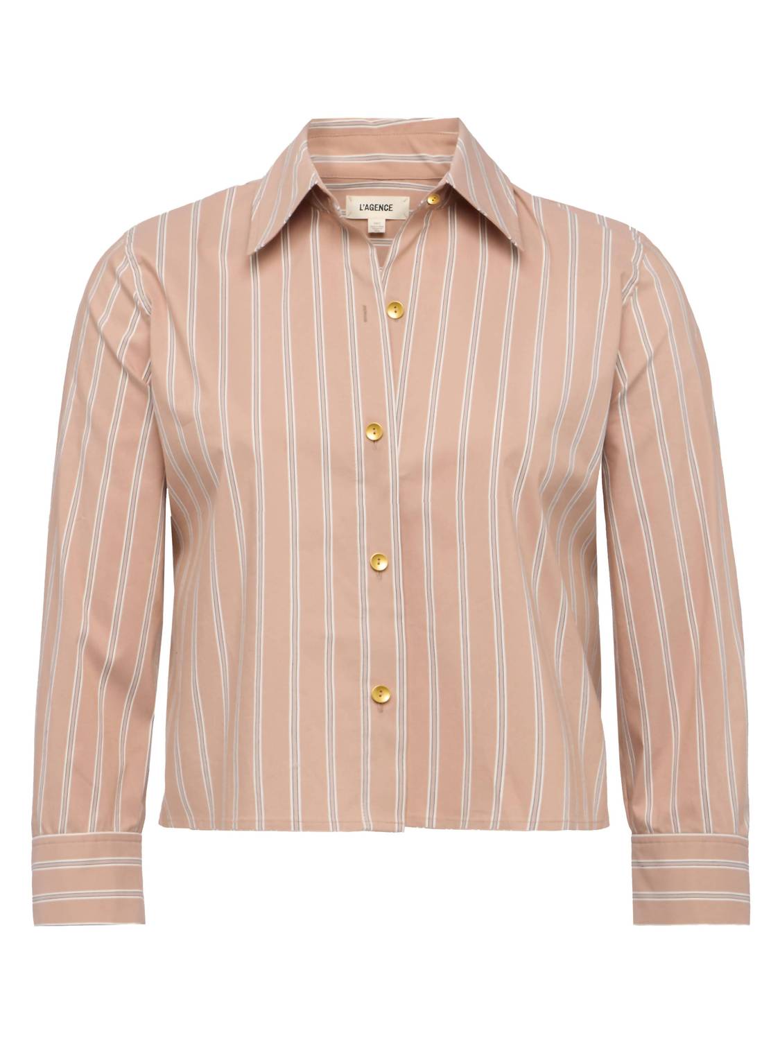 L'Agence - Women's Fawn Western Card Print Shirt
