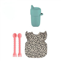 Ryan & Rose - Ruffle Leopard Feeding Bundle