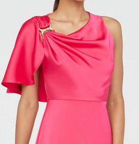 Theia - Darcie Flutter Sleeve Gown