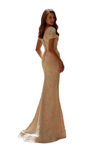 La Femme - Long Mother Of The Bride Dress