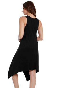 V-Neck Sleeveless Dress