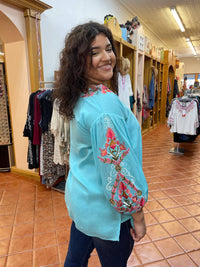 Vintage Collection - Embroidered Tunic Top