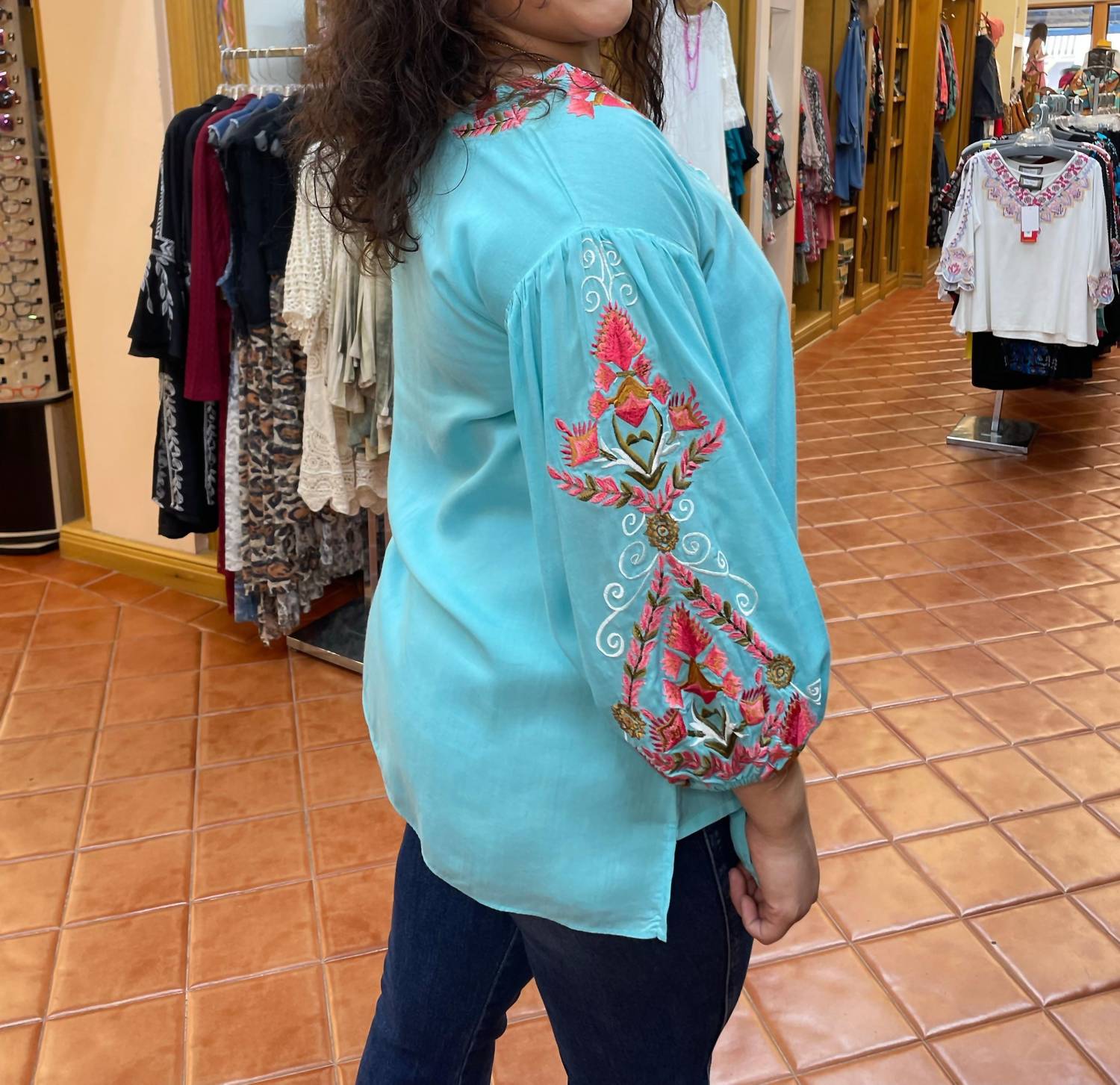 Vintage Collection - Embroidered Tunic Top