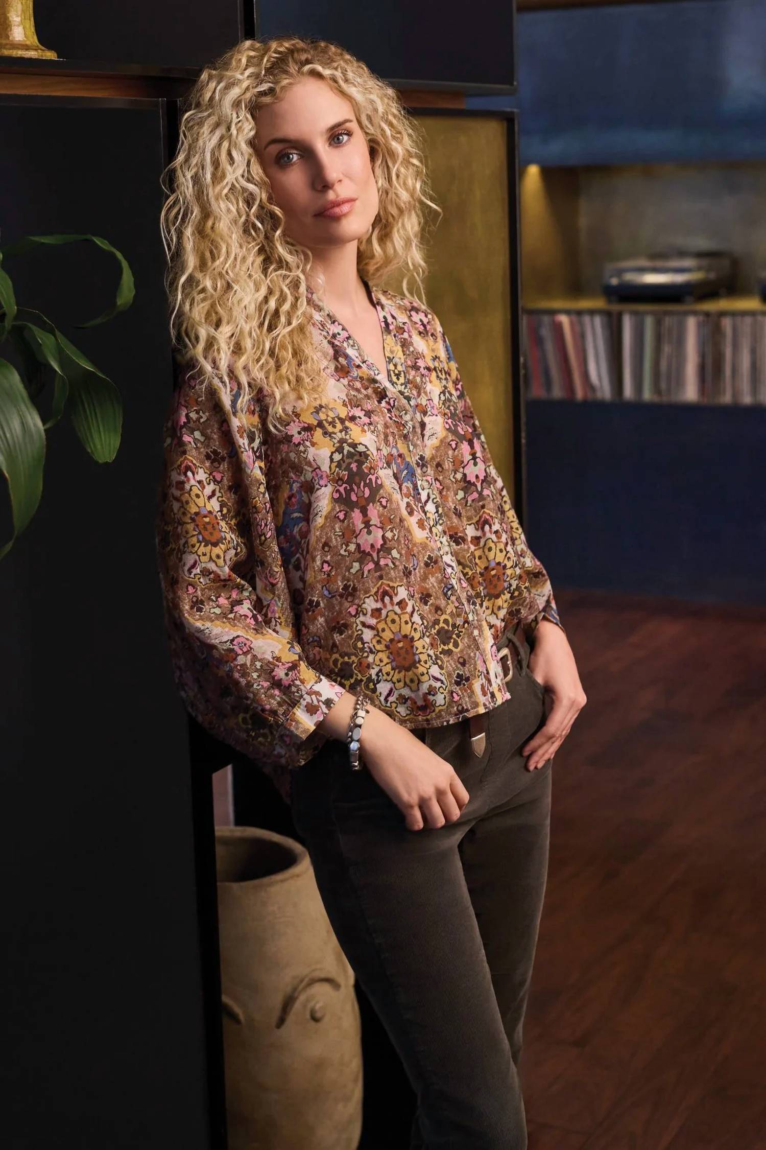 Tribal - All Over Print Dolman Sleeve Top