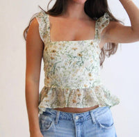 By Together - Fiona Peplum Top