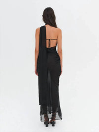 Lil Lemons By For Love And Lemons - Angela Chiffon Maxi Dress