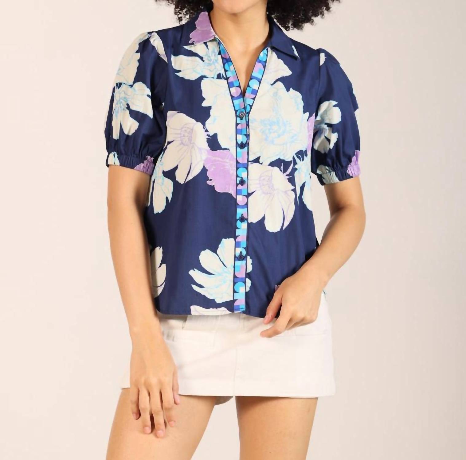 Maude Vivante - Kate Floral Printed Top