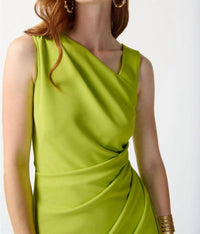 Joseph Ribkoff - Asymmetrical Sleeveless Sheath Dress