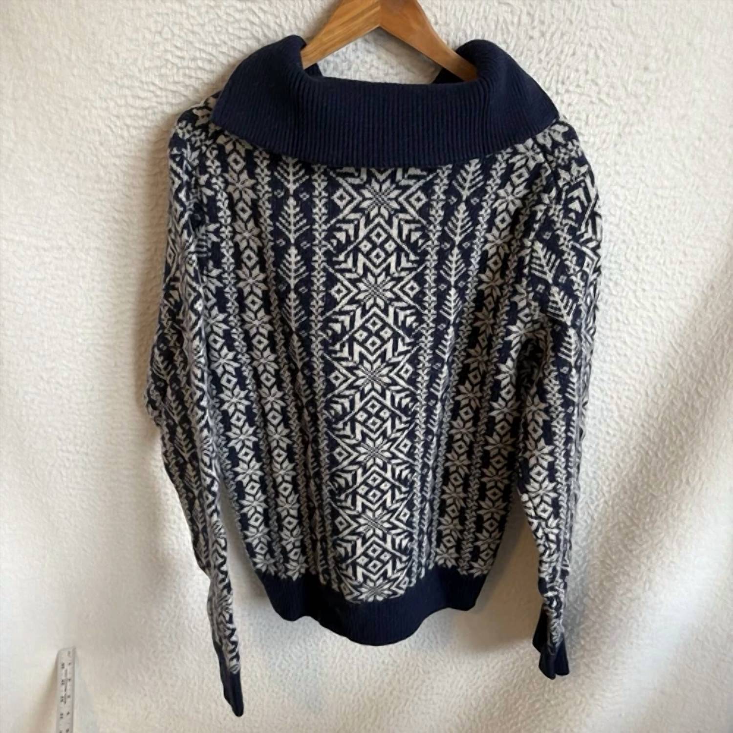 J.Crew - Fair Isle Lambswool Half-zip Sweater