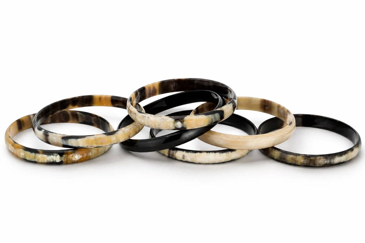 Vivo - Women's Horn Bangle Set