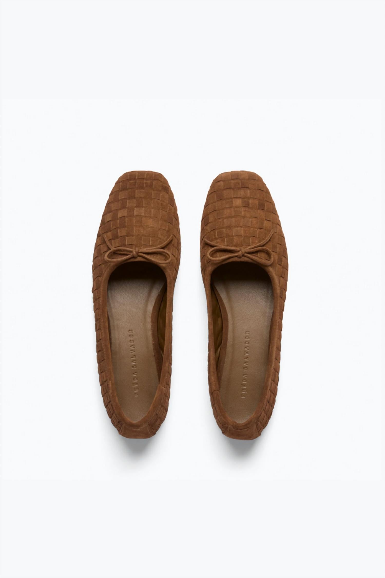 Freda Salvador - Women's Jada Woven Suede Flats