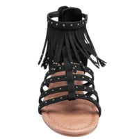 Nina - Girls Cybil Fringe Sandals