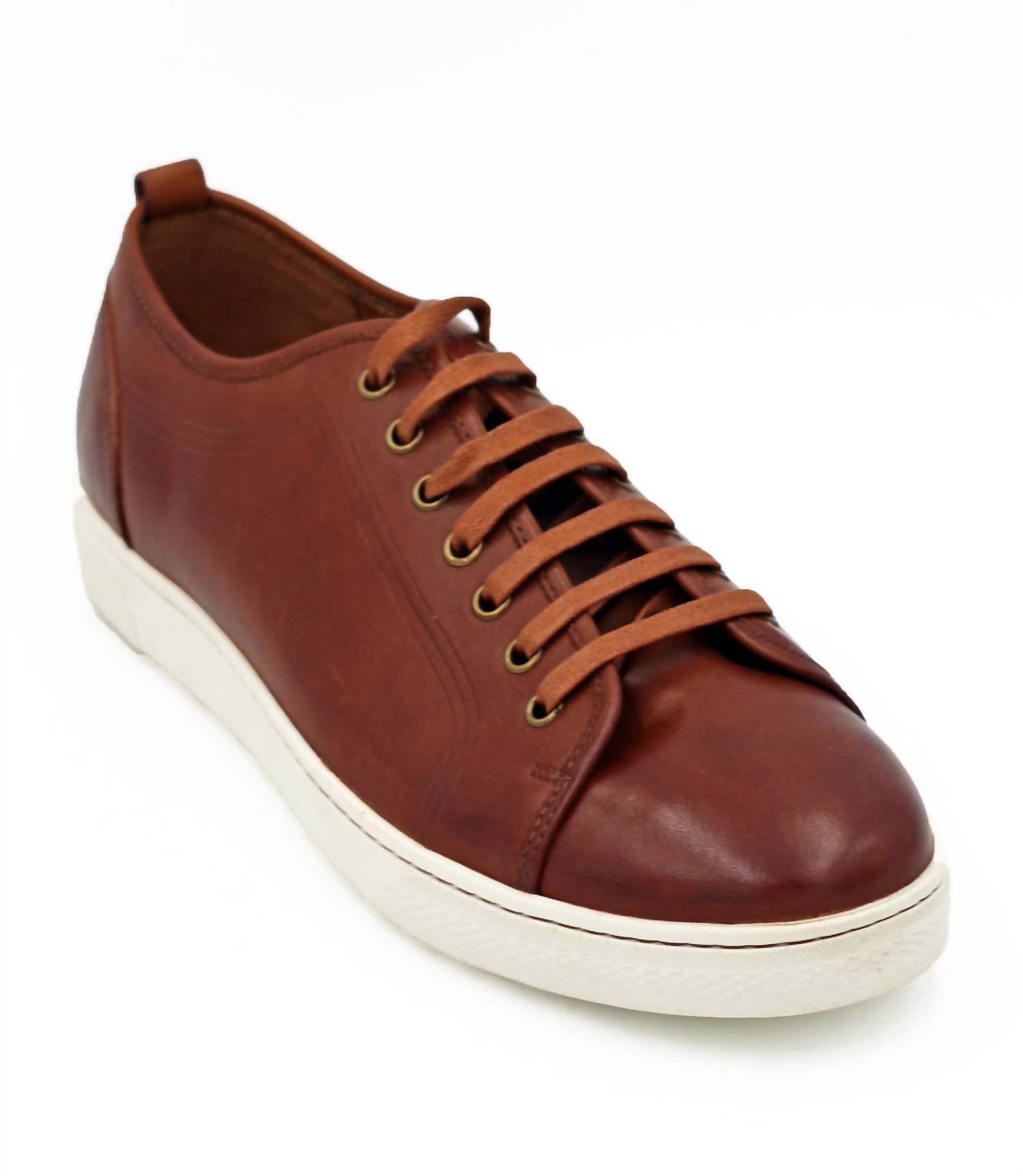 Florsheim Men's Forward Lo Lace Up Shoe in saddle tan - men's sneaker