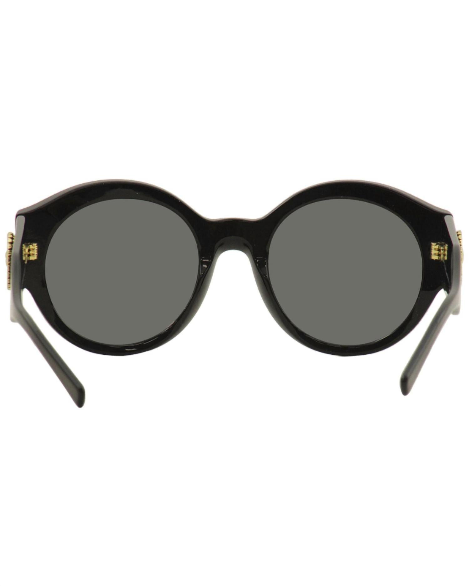 Versace - Women's Ve4380b Medisa Logo Oval Non-polarized Sunglasses