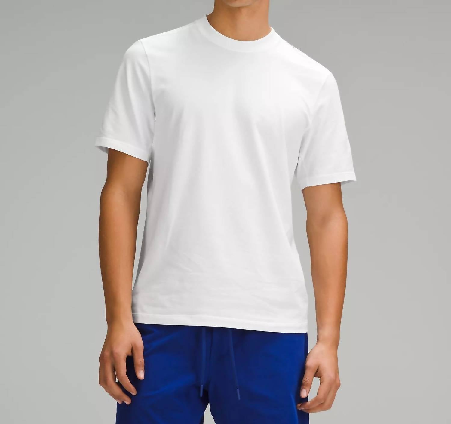 lululemon Zeroed In Short Sleeve Shirt in short sleeve shirt in white - men's t-shirt - view 4