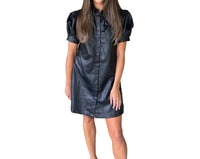 Moodie - Somewhere Vegan Leather Dress