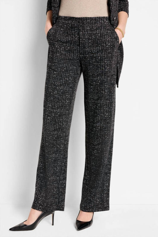 Nic + Zoe - Dotty Grid Wide Leg Pant