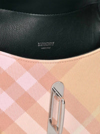Burberry - Women's Mini Check Rocking Horse Crossbody Bag