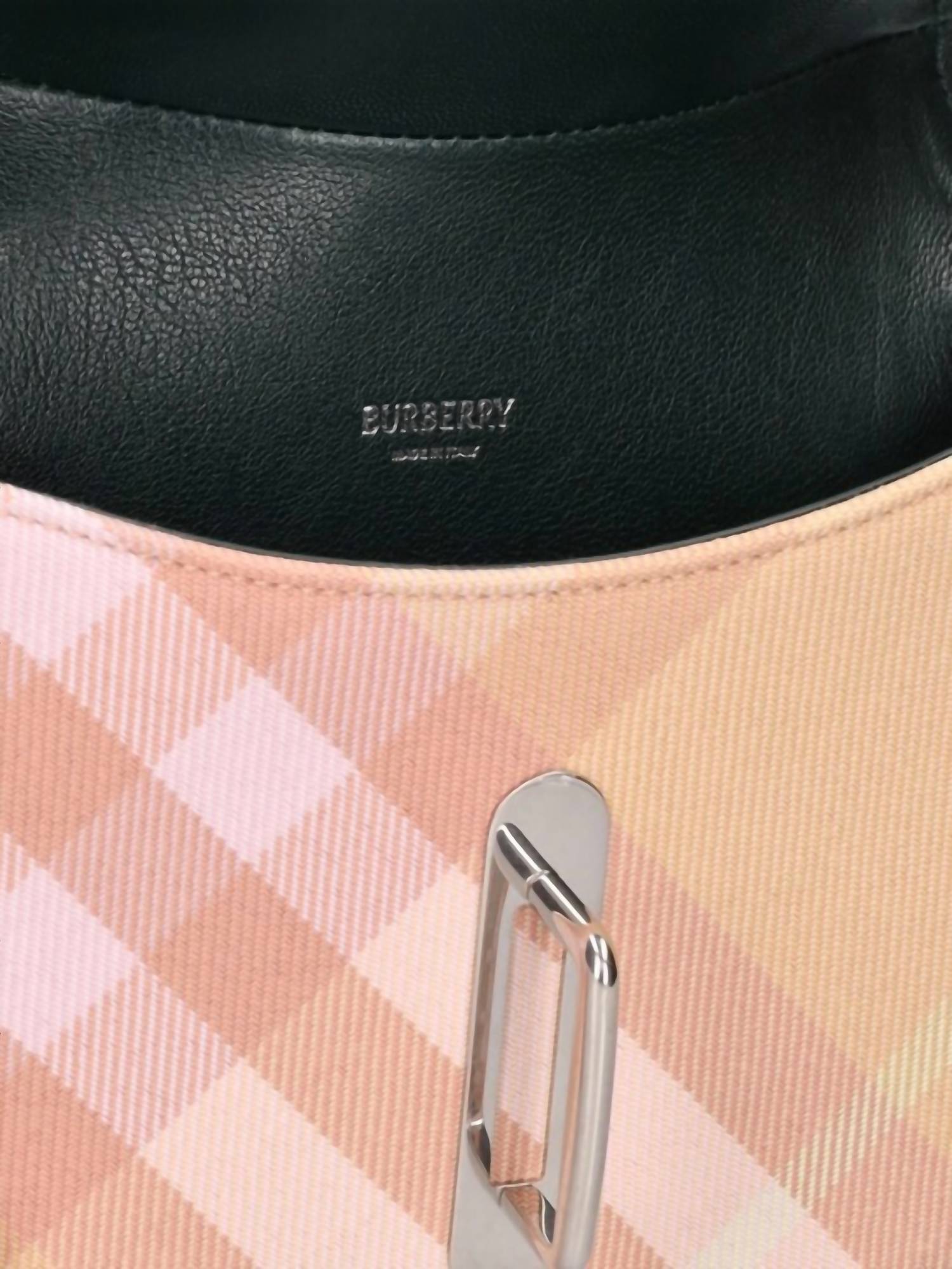 Burberry - Women's Mini Check Rocking Horse Crossbody Bag