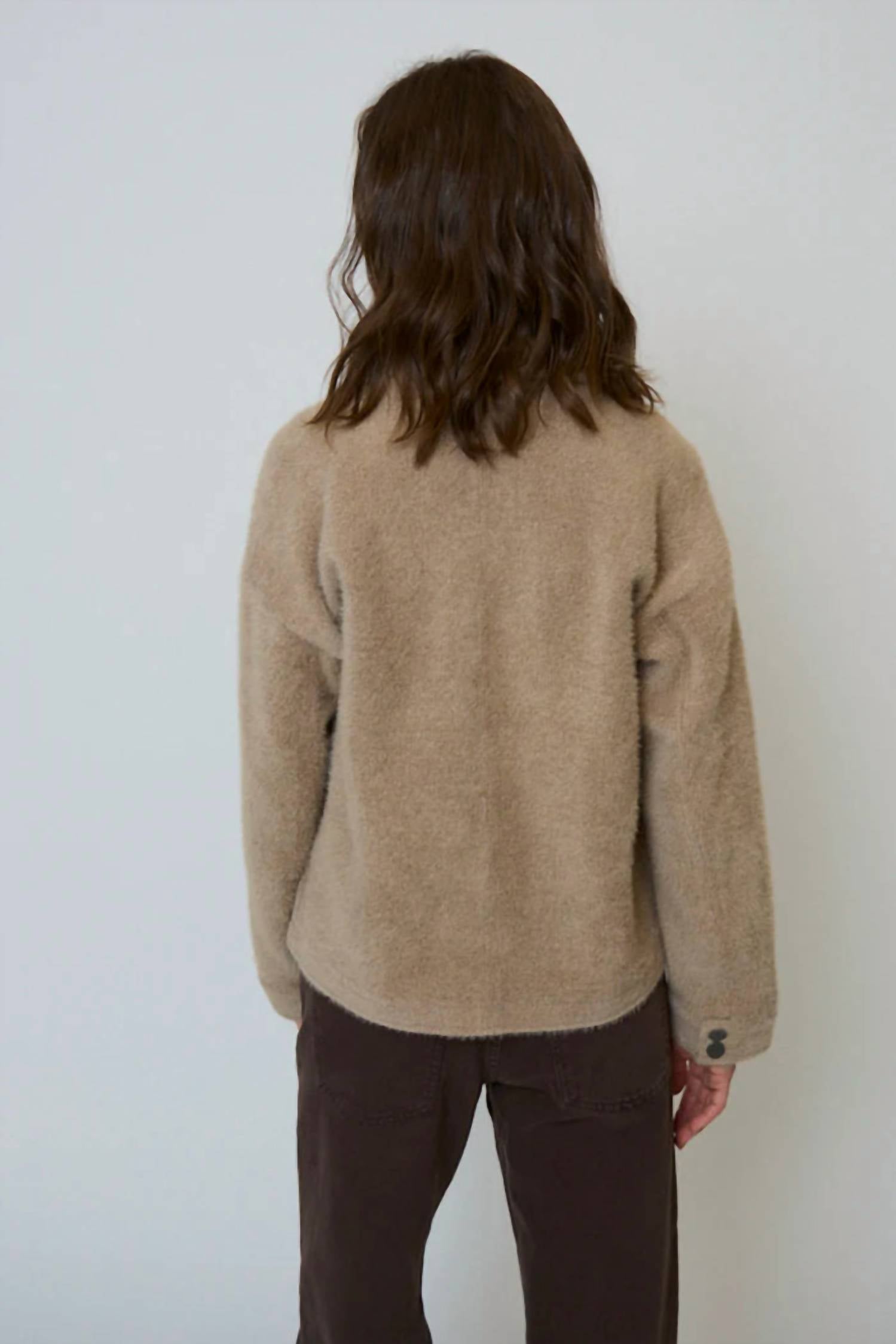 Central Park West - Bille Cropped Barn Jacket