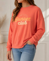Boathouse Apparel - Sunset Club Cotton Sweatshirt