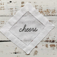 Dot & Army - Cheers Cocktail Napkins Coasters