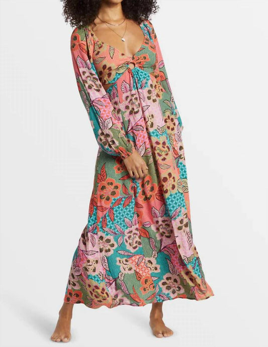 Billabong - Last Call Deep V-neck Dress