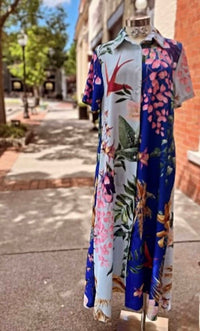 Little Corner Miami - Stamp Long Maxi Dress