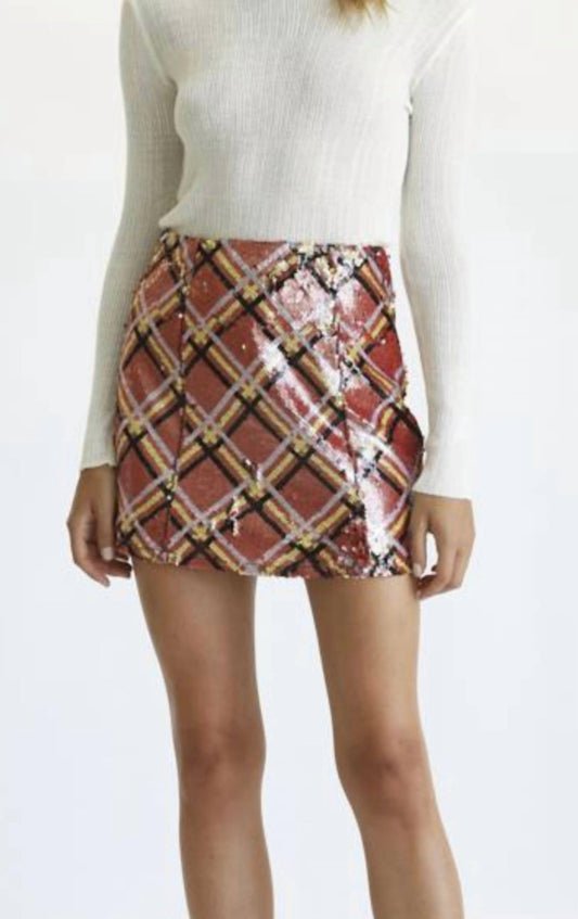 Sequin Sally Skirt