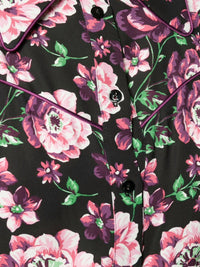 Magda Butrym - Floral Print Button Down Silk Blouse