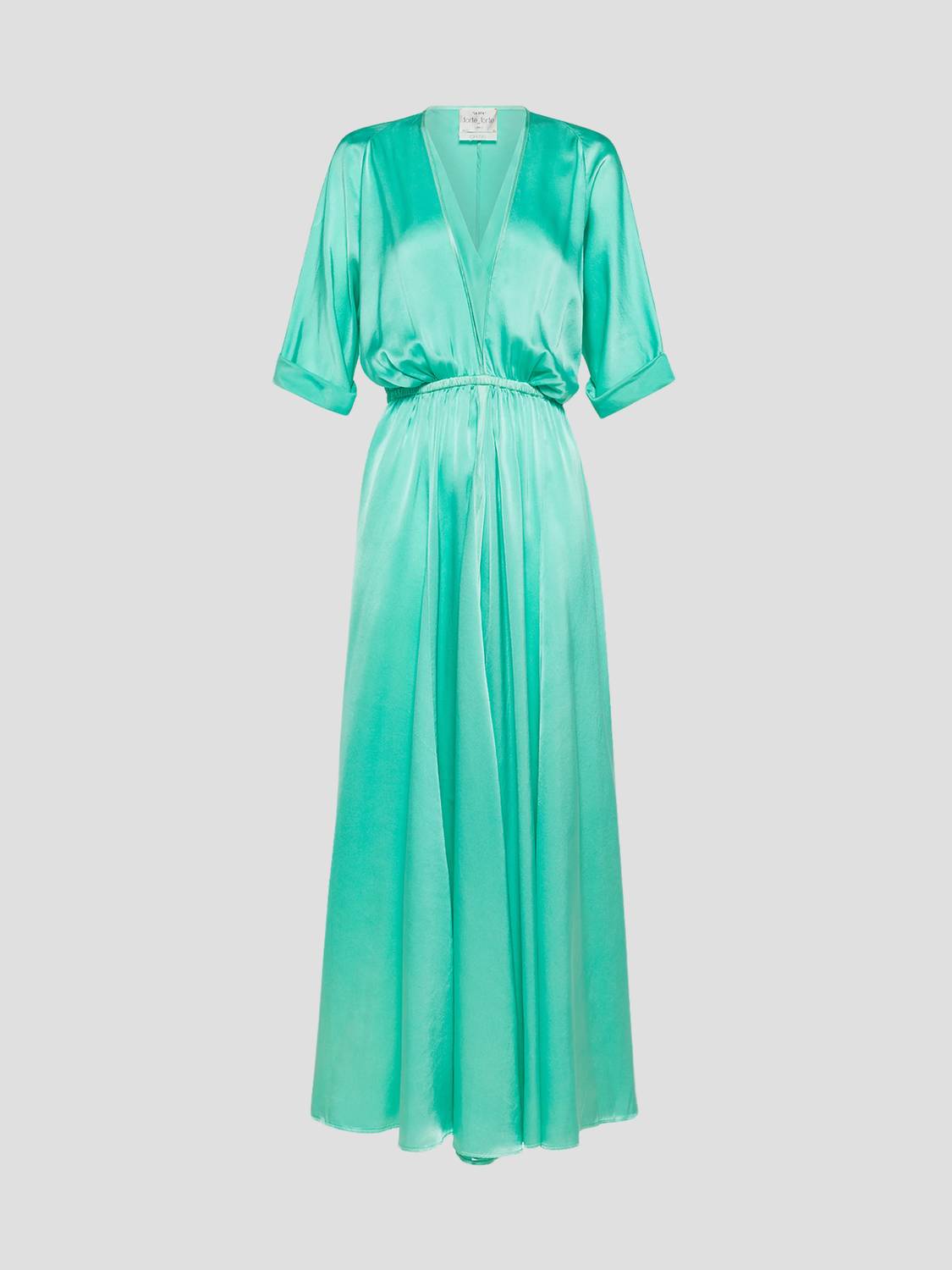 Forte Forte - Silk Satin Half Sleeve Dress
